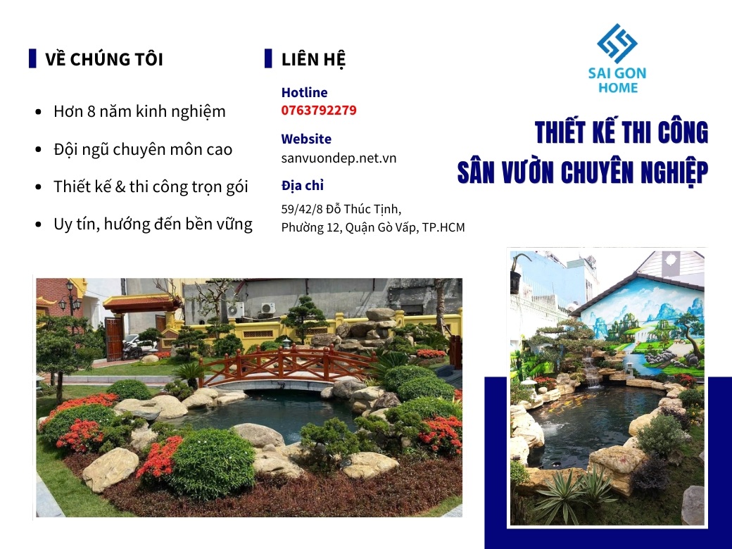 Giới thiệu về Sân Vườn Đẹp Saigon Home