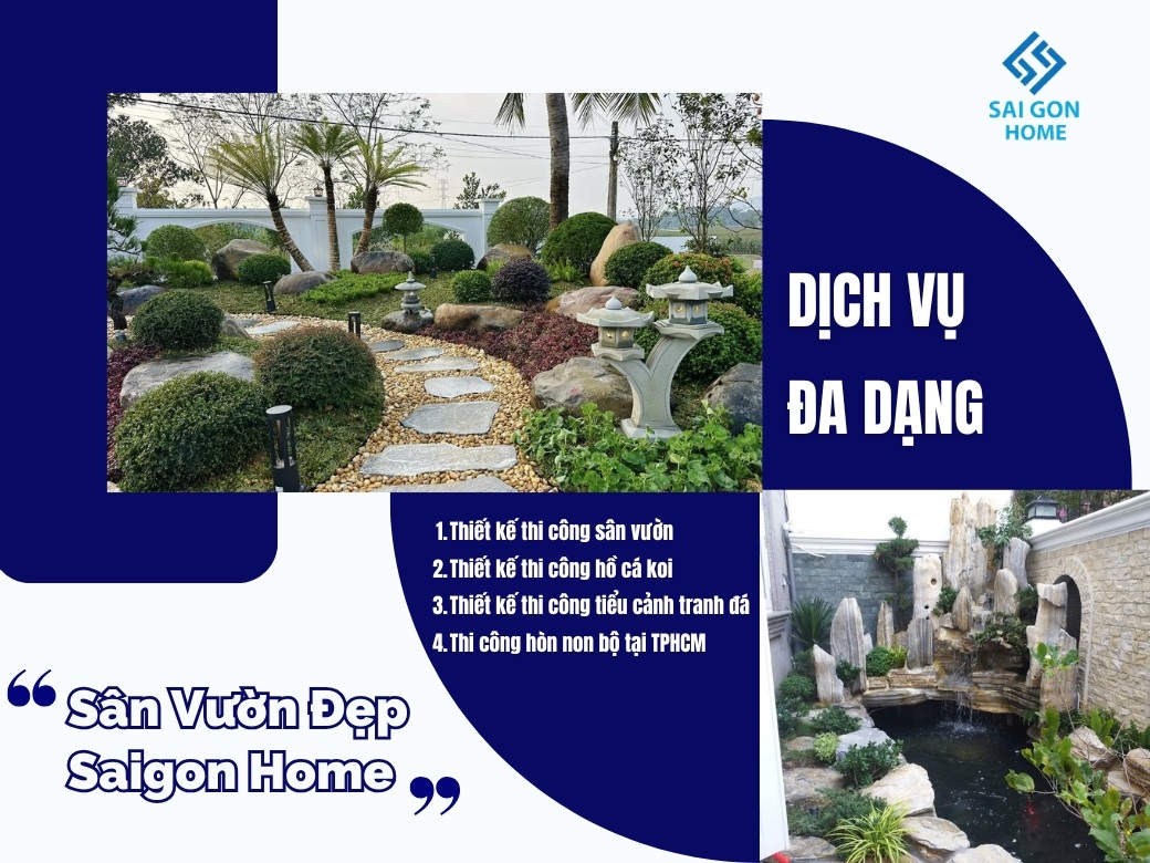 Các dịch vụ chính tại sanvuondep.net.vn