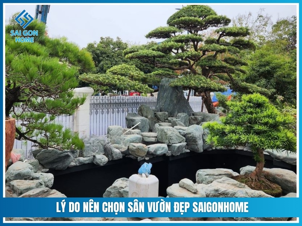 Lý do nên chọn Sân Vườn Đẹp SaigonHome