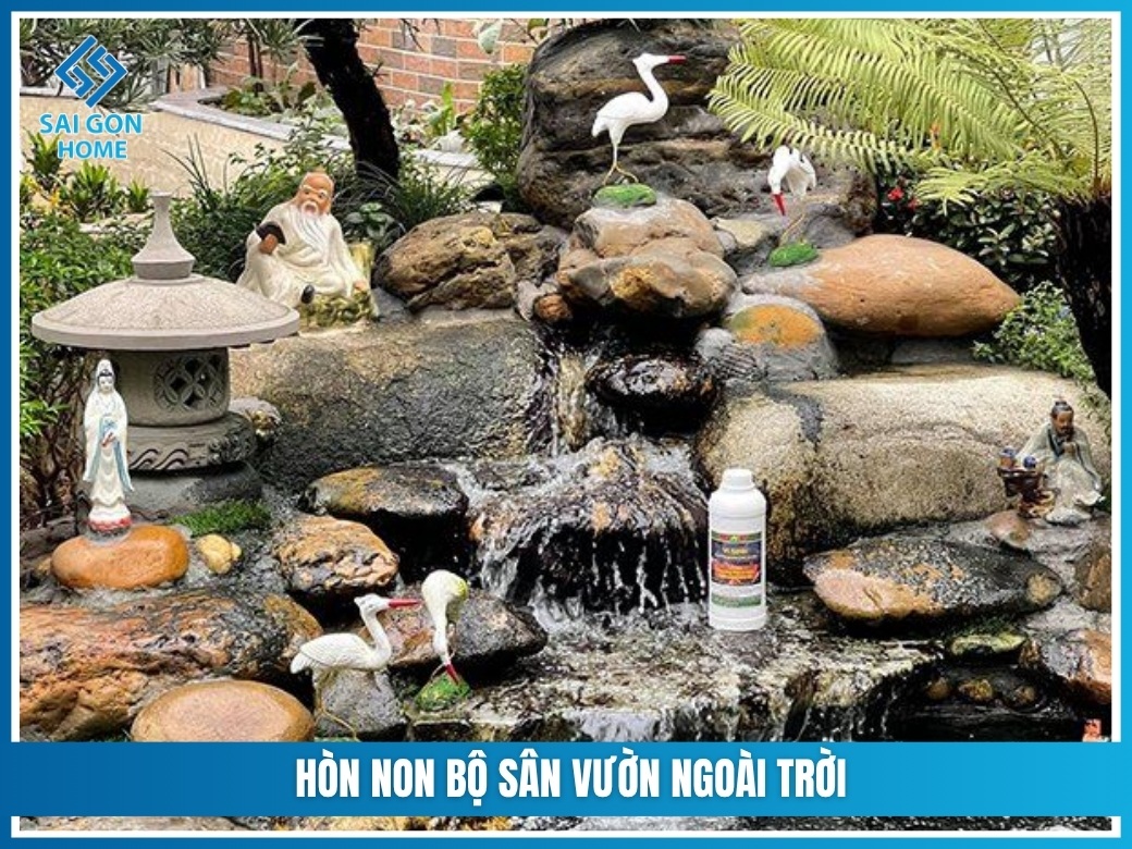 Hòn non bộ sân vườn ngoài trời