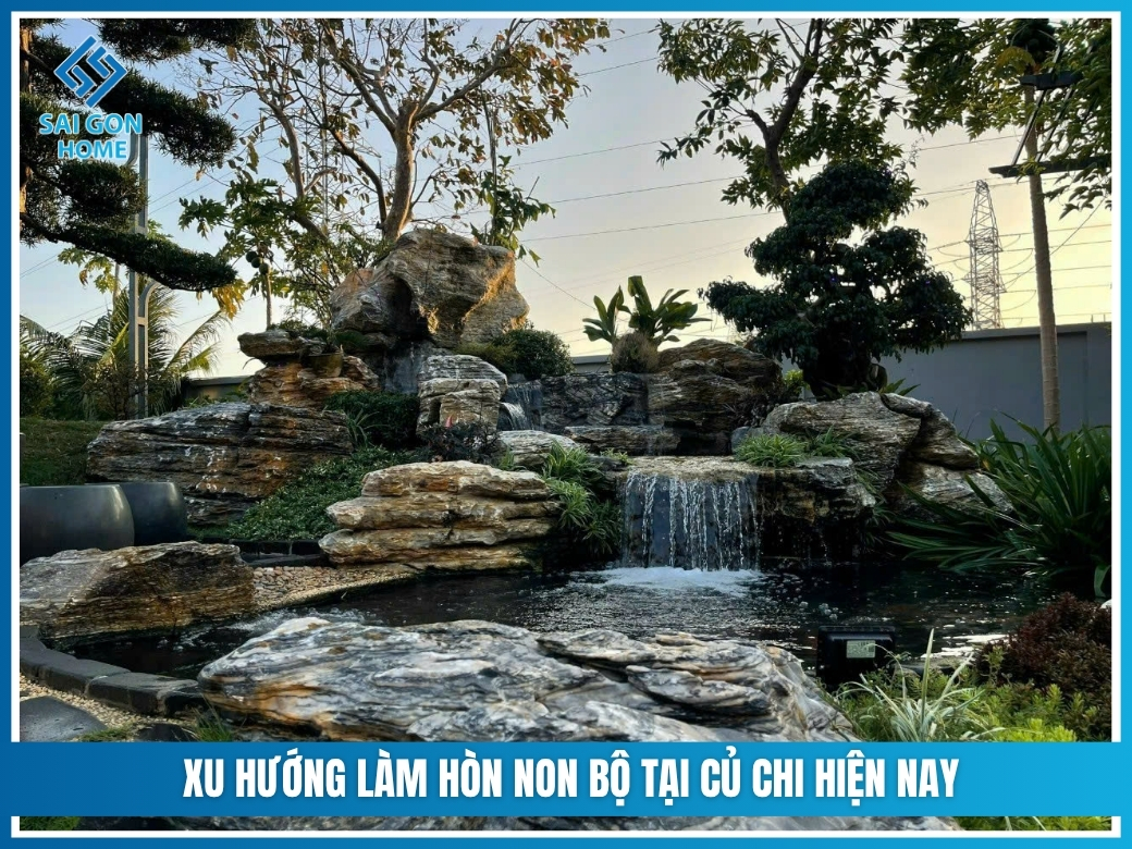 Xu hướng làm hòn non bộ tại Củ Chi hiện nay