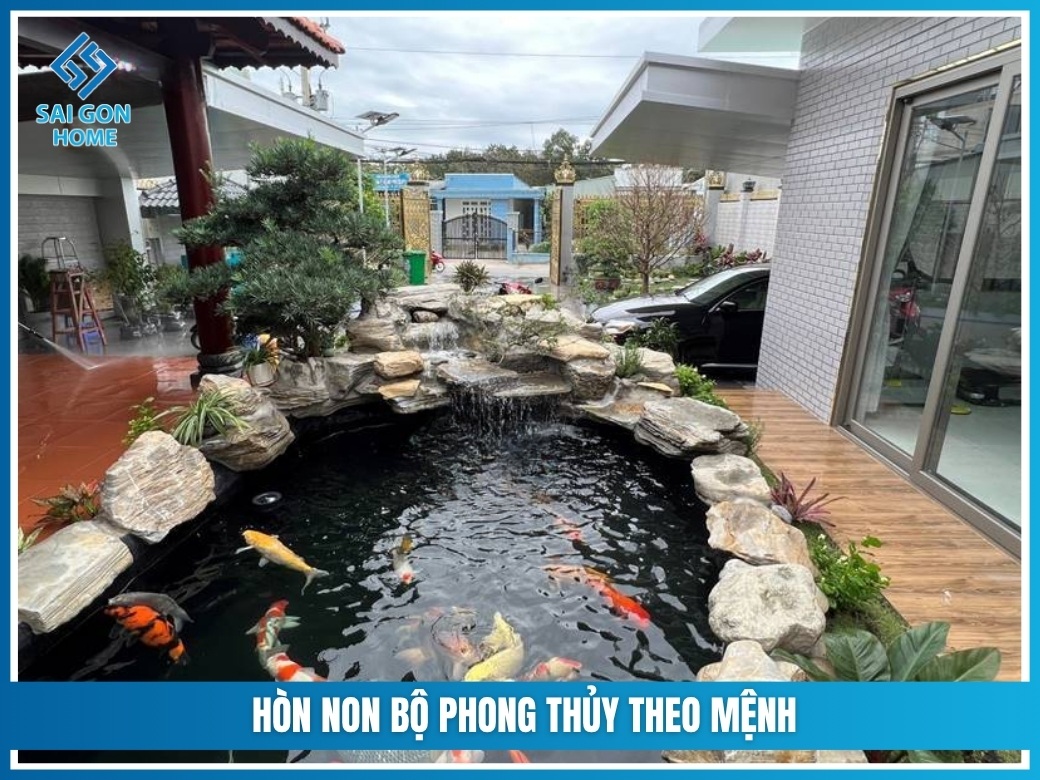 Hòn non bộ phong thủy theo mệnh