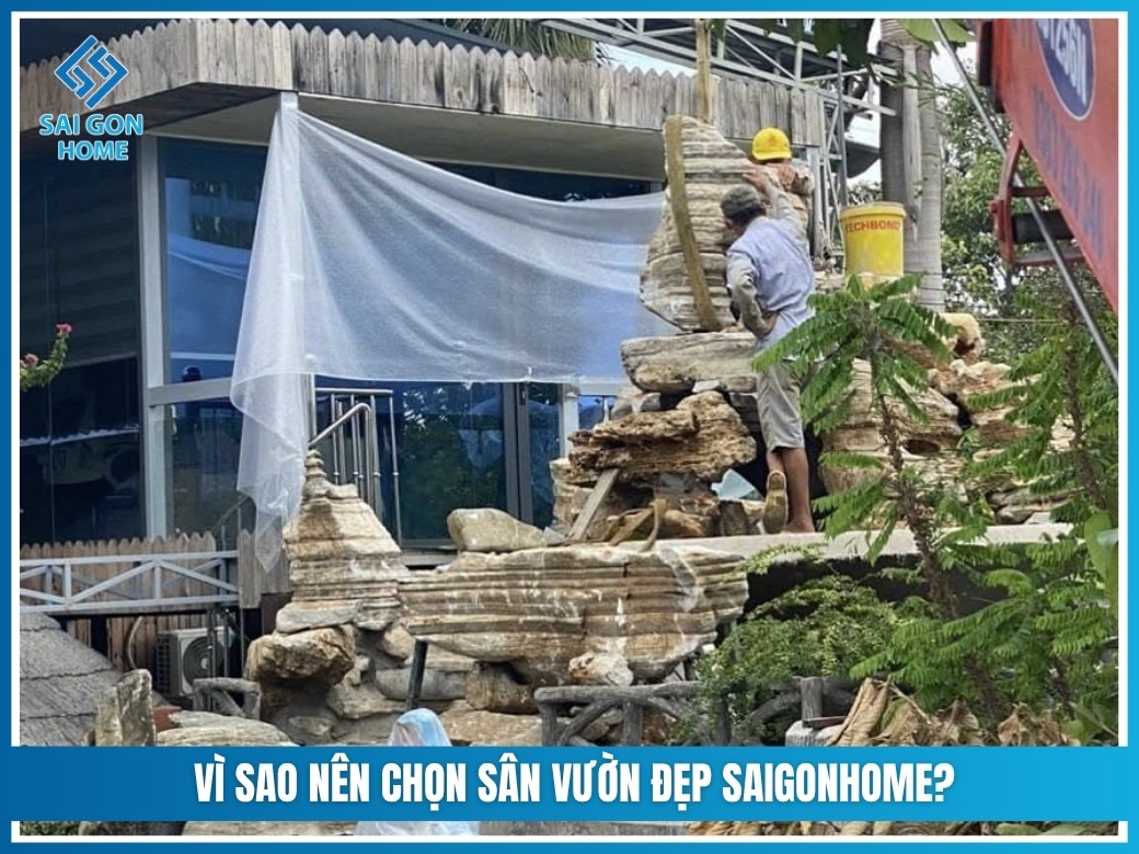 Vì sao nên chọn Sân Vườn Đẹp SaigonHome?