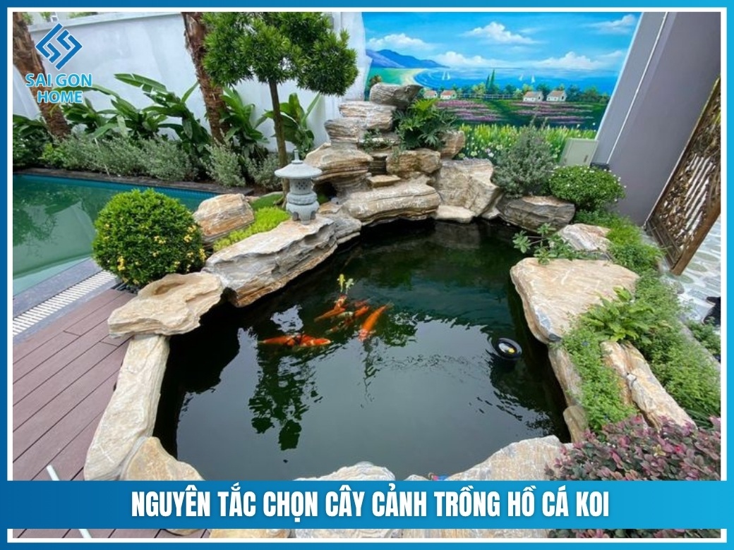 20 loại cây cảnh trồng hồ cá Koi đẹp hợp PHONG THỦY 10 nguyên tắc chọn cây cảnh trồng hồ cá Koi