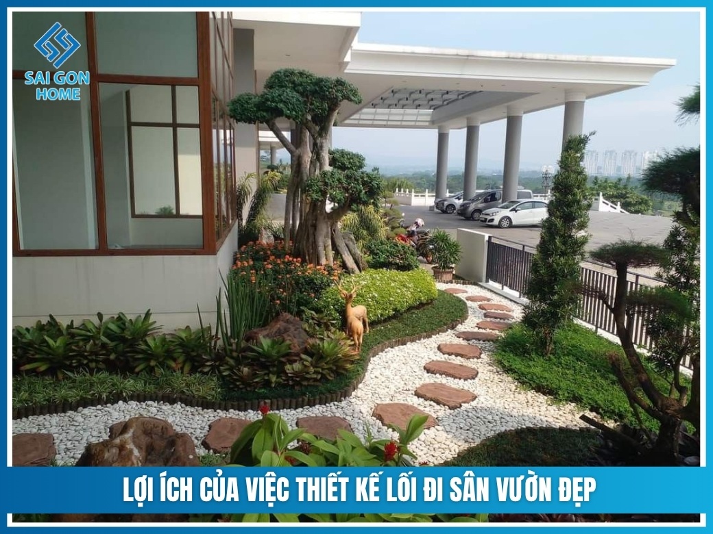 Top 25 mẫu lối đi sân vườn đẹp đa dạng KIỂU DÁNG 10 lợi ích của việc thiết kế lối đi sân vườn đẹp