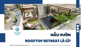 Mẫu vườn Rooftop Retreat là gì? 5 lưu ý THIẾT KẾ - Sanvuondep.net.vn