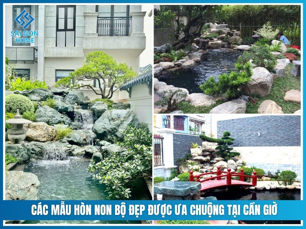 Các mẫu hòn non bộ đẹp được ưa chuộng tại Cần Giờ