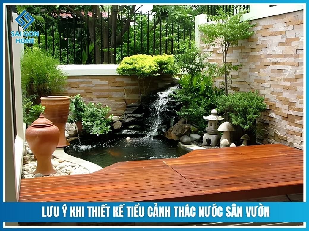 TOP 16 mẫu tiểu cảnh thác nước cho sân vườn ĐẸP nhất 15 lưu ý khi thiết kế tiểu cảnh thác nước sân vườn